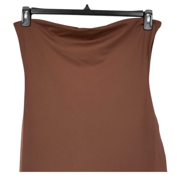 Skims Body All in One catsuit strapless bodysuit brown size 3X - Picture 2 of 7